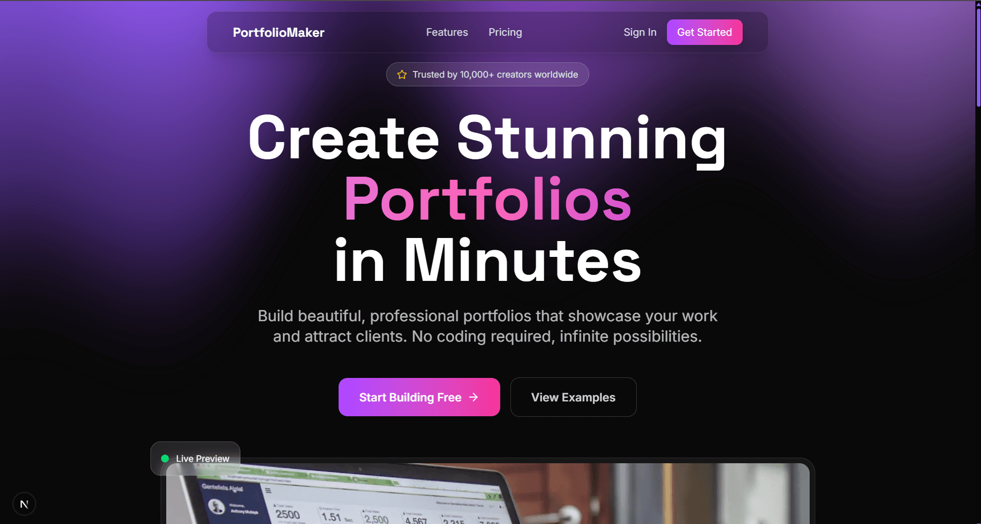 Portfolio Builder